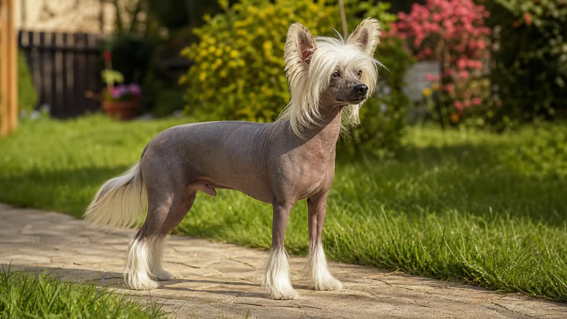 Chinese Crested, il cane dalla pelle nuda e i ciuffi di pelo
